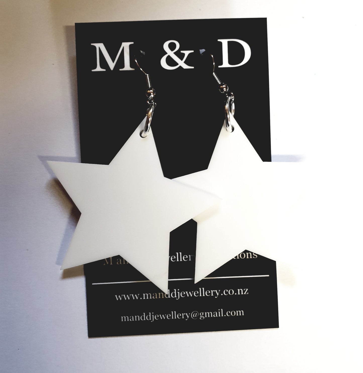 Star Earrings Dangles