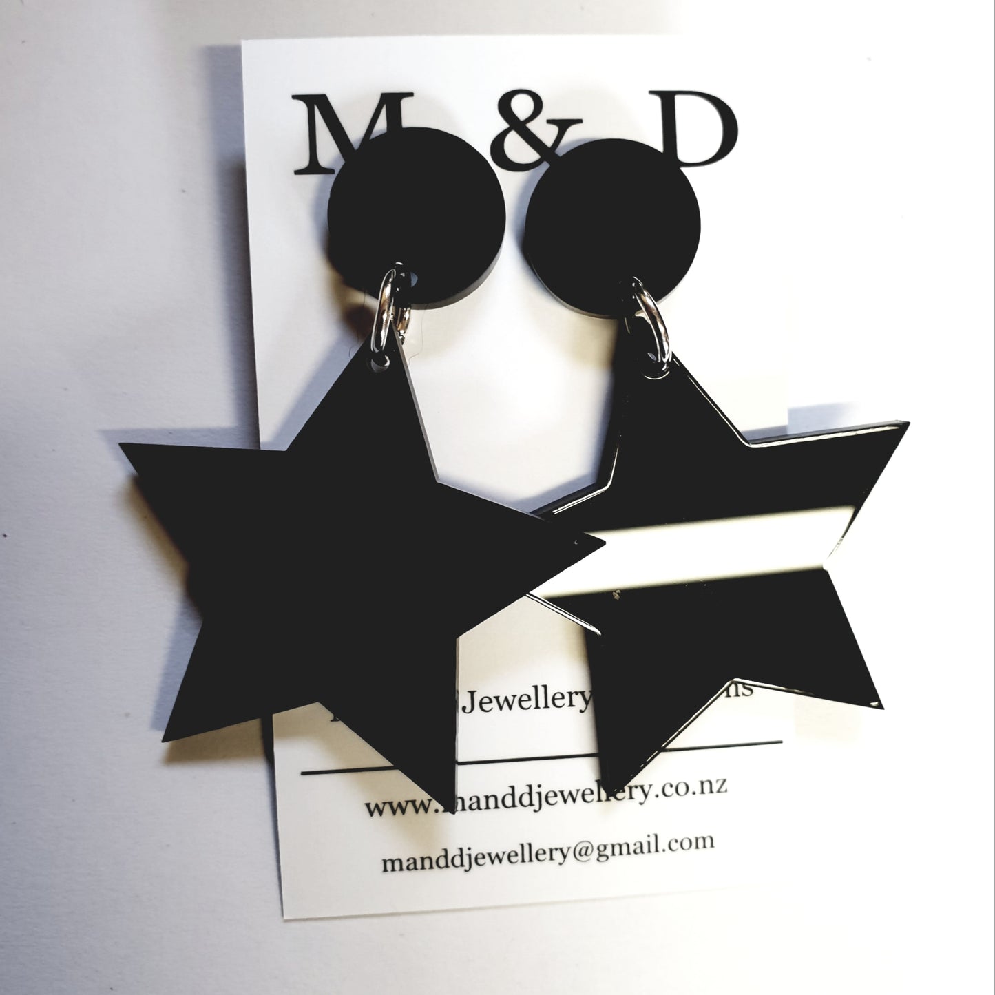 Star Stud Dangles