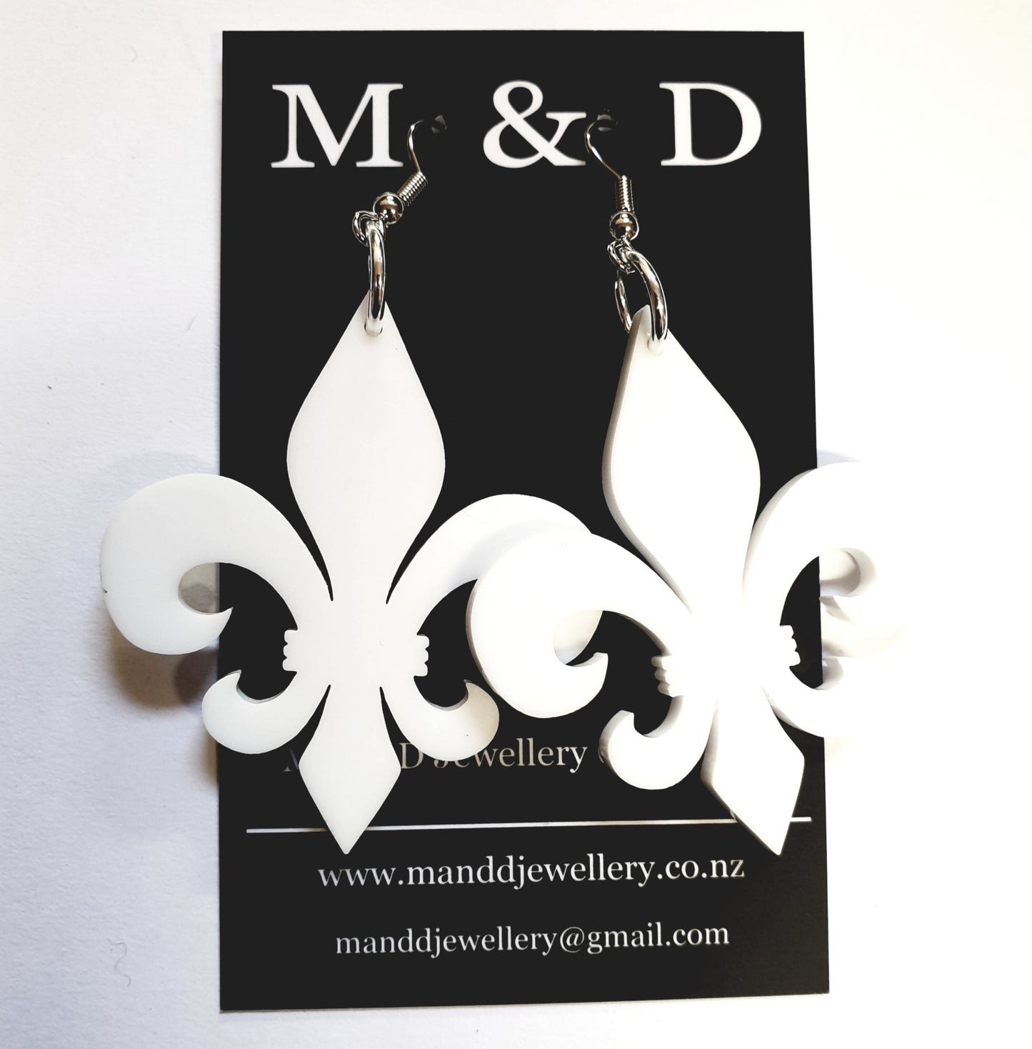 Fleur De Lis Earrings Dangles