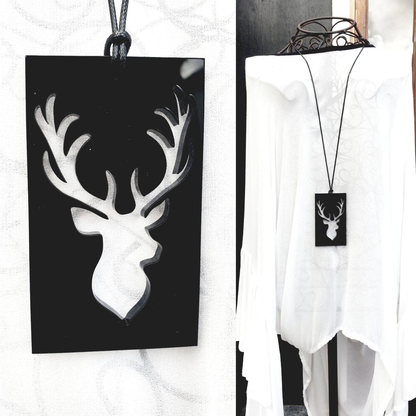 Stag Shadow Necklace