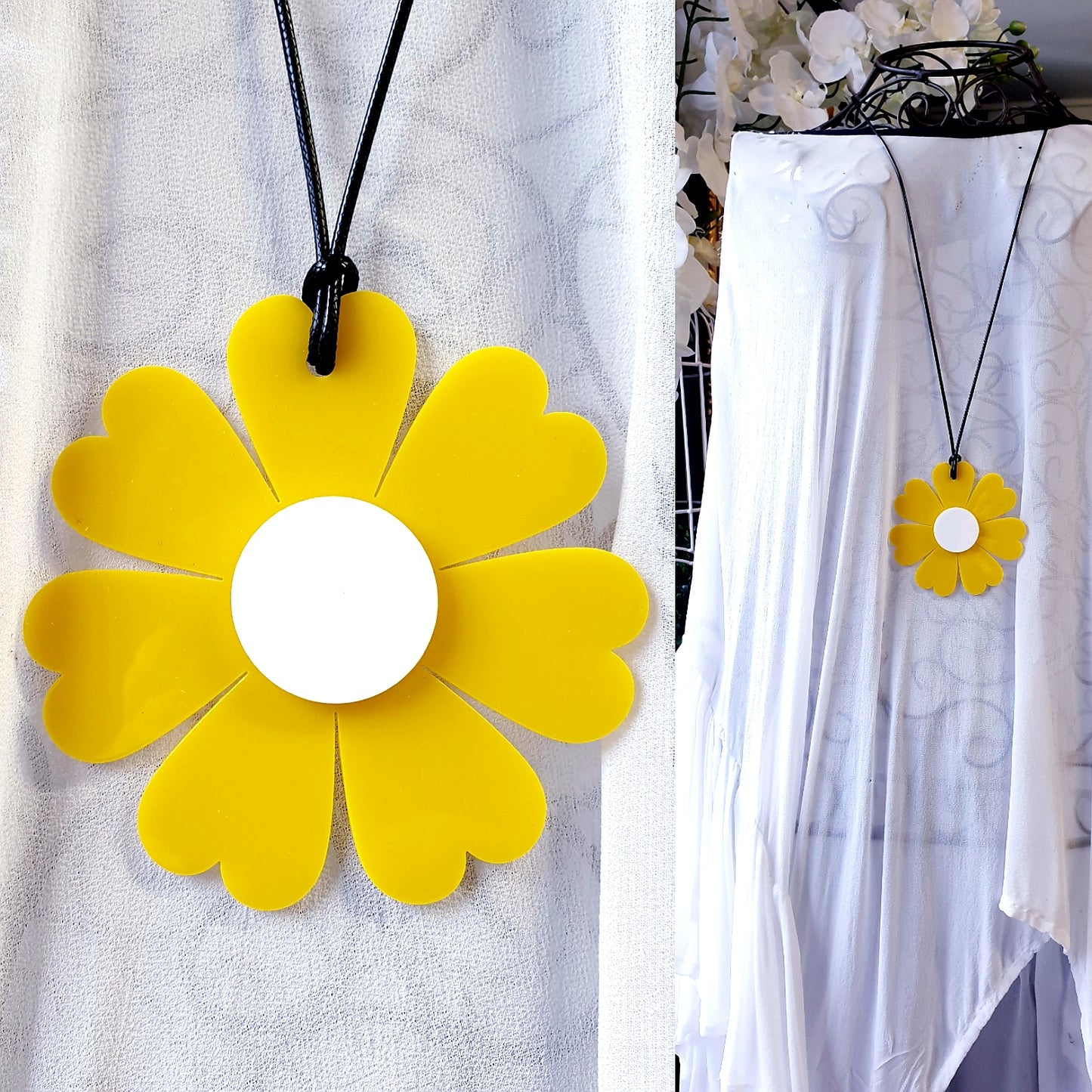 Daisy Statement Necklace