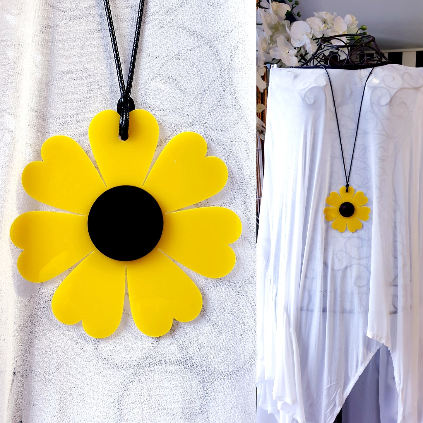 Daisy Statement Necklace