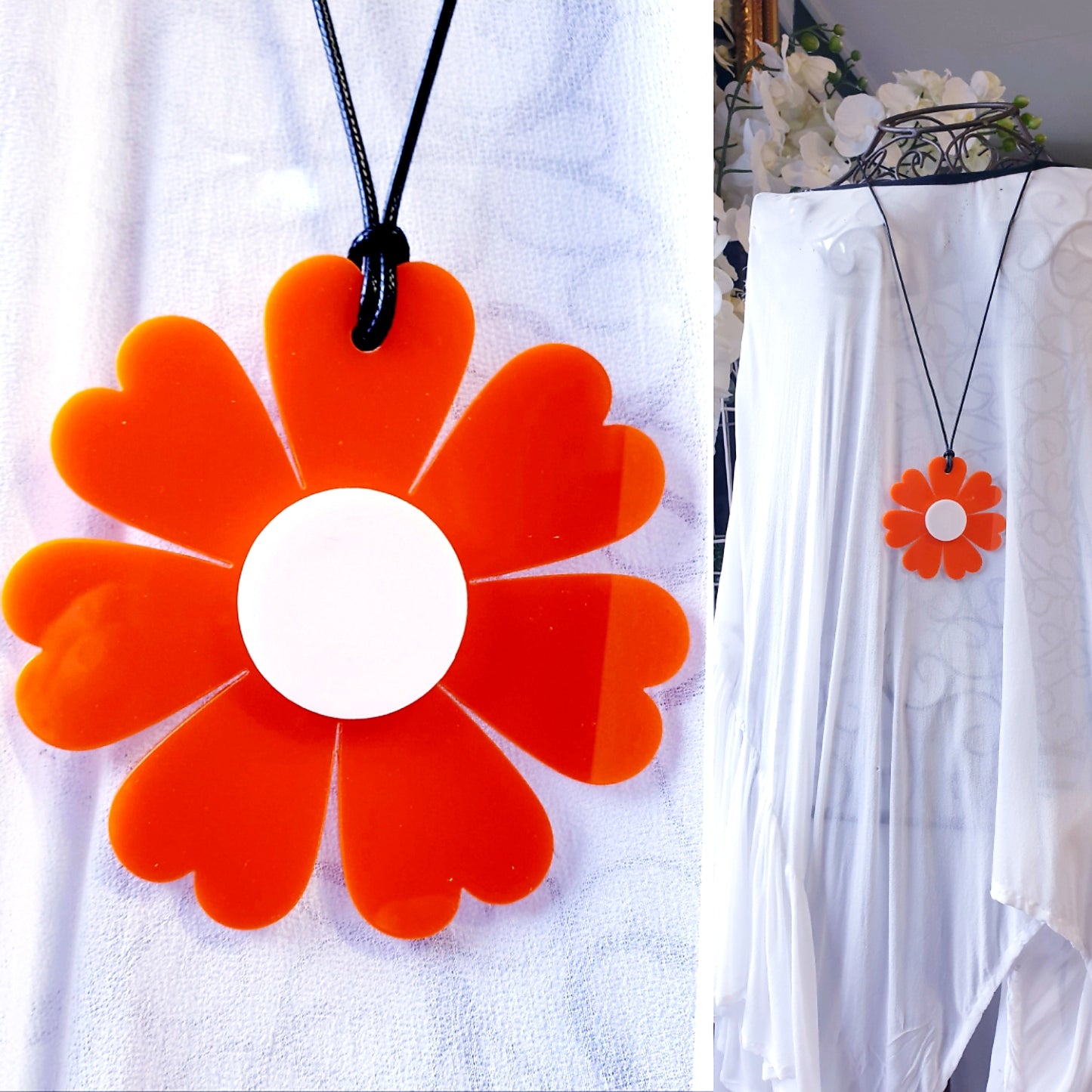 Daisy Statement Necklace