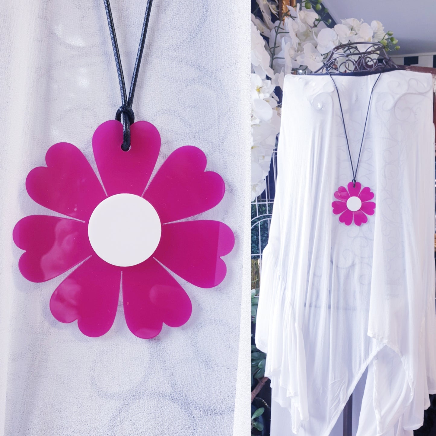 Daisy Statement Necklace