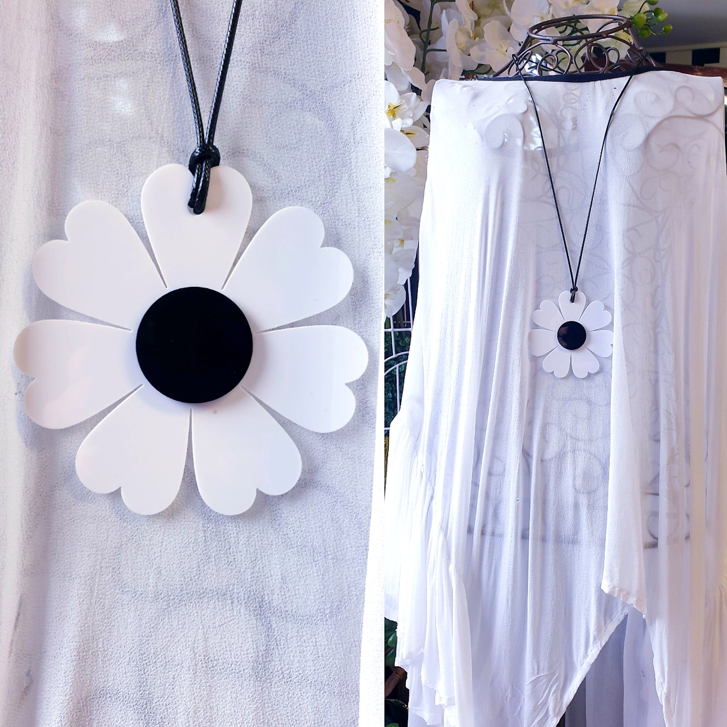 Daisy Statement Necklace