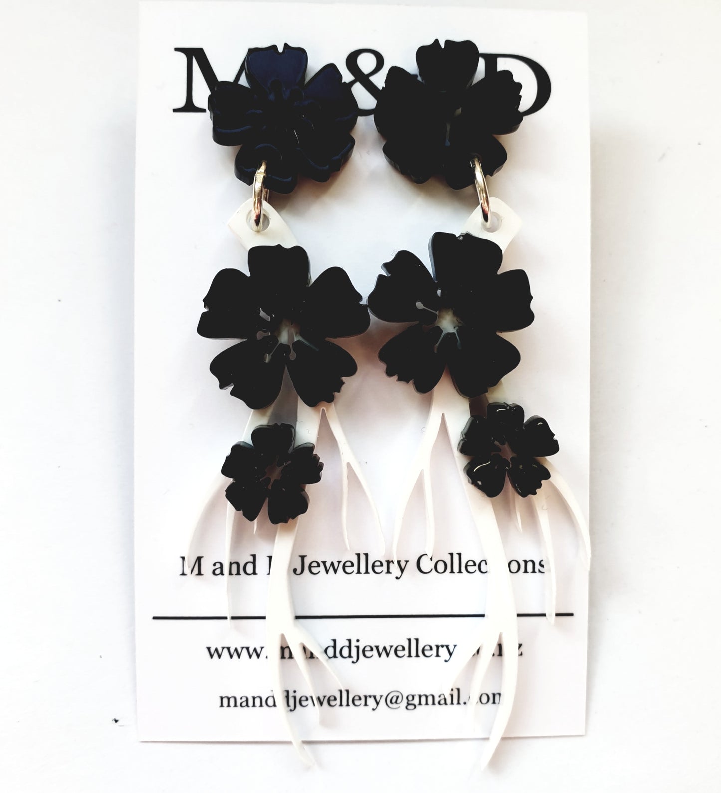 Blossom Branch Stud Dangles