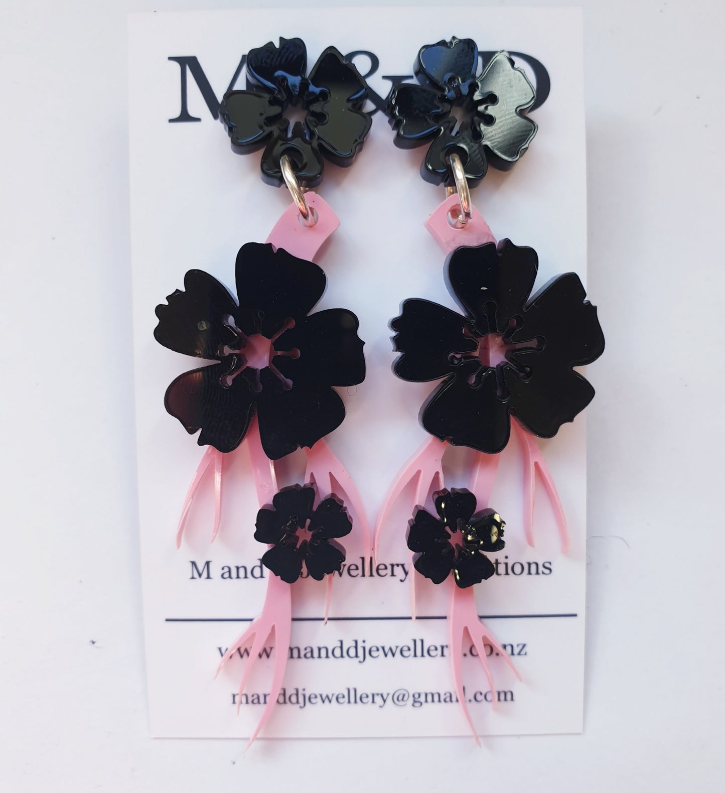 Blossom Branch Stud Dangles