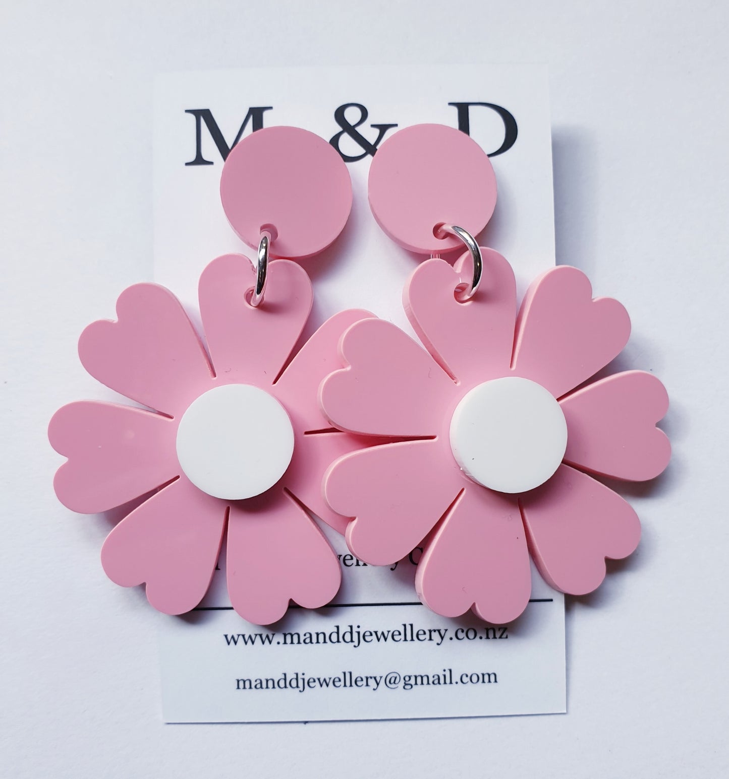 Daisy Stud Dangles Earrings