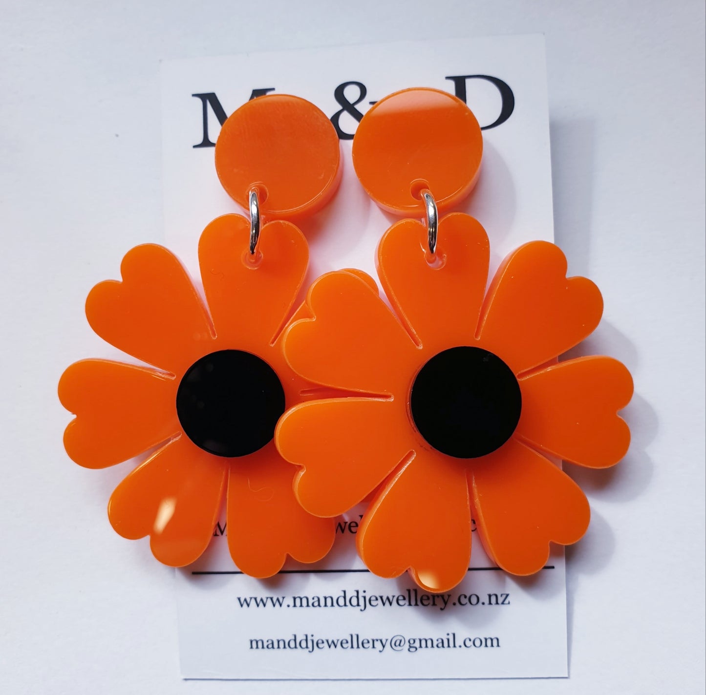 Daisy Stud Dangles Earrings