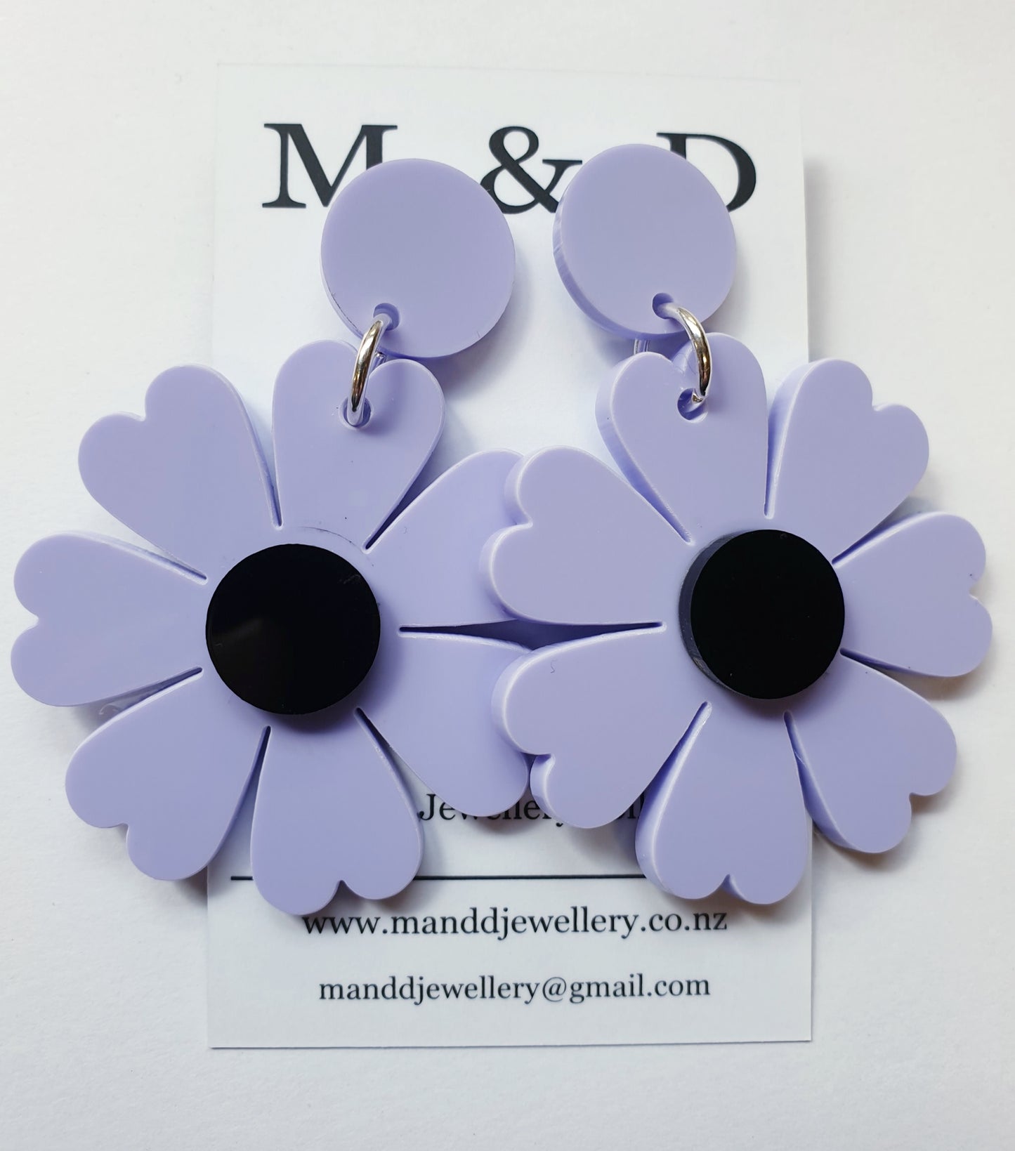 Daisy Stud Dangles Earrings