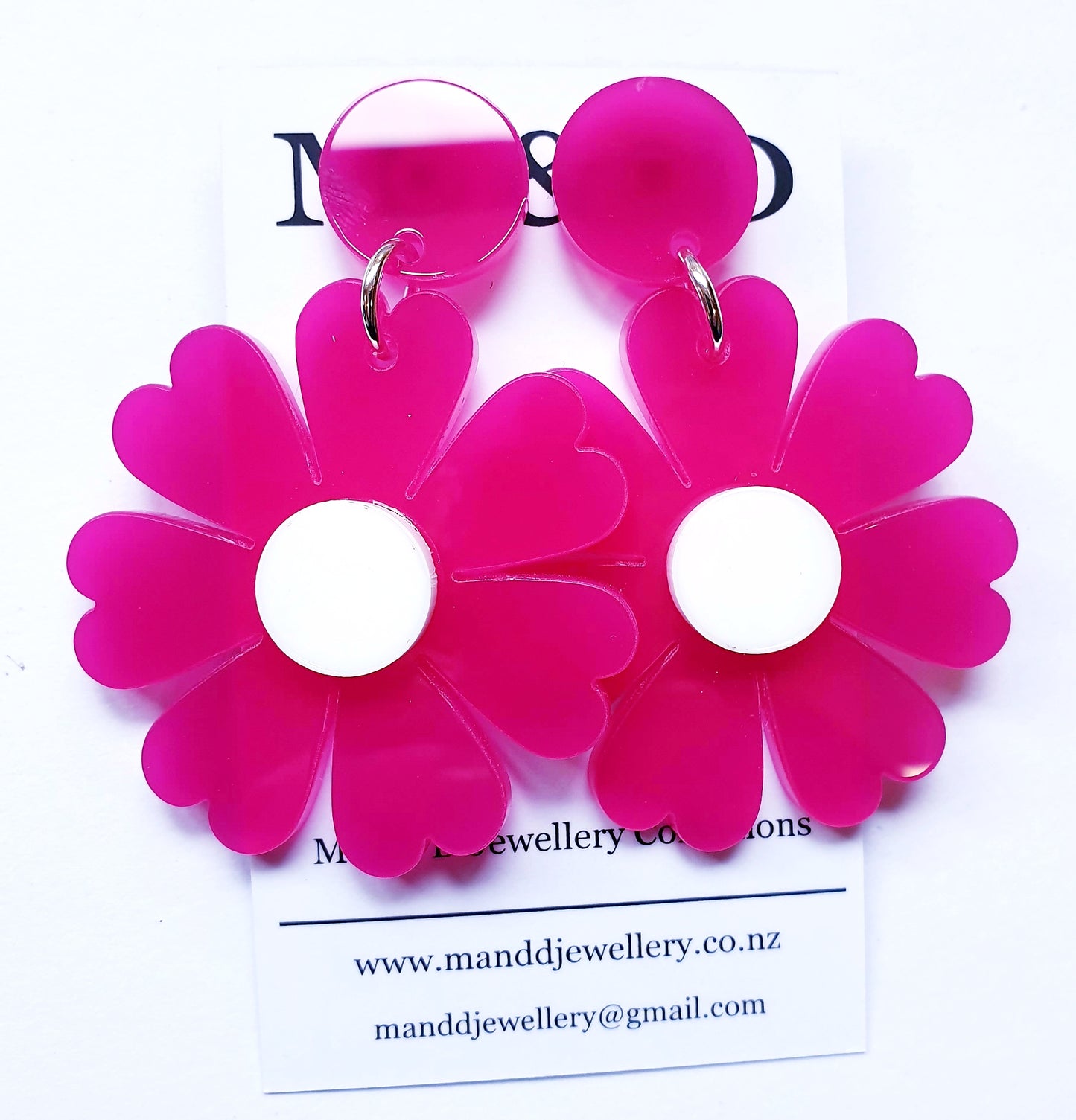 Daisy Stud Dangles Earrings