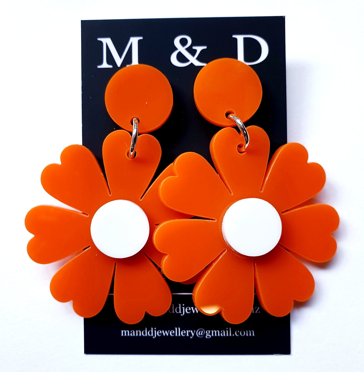 Daisy Stud Dangles Earrings