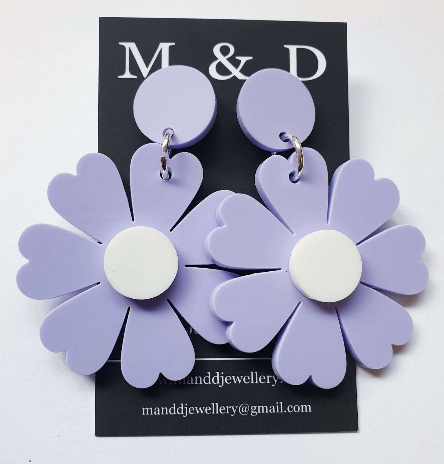 Daisy Stud Dangles Earrings