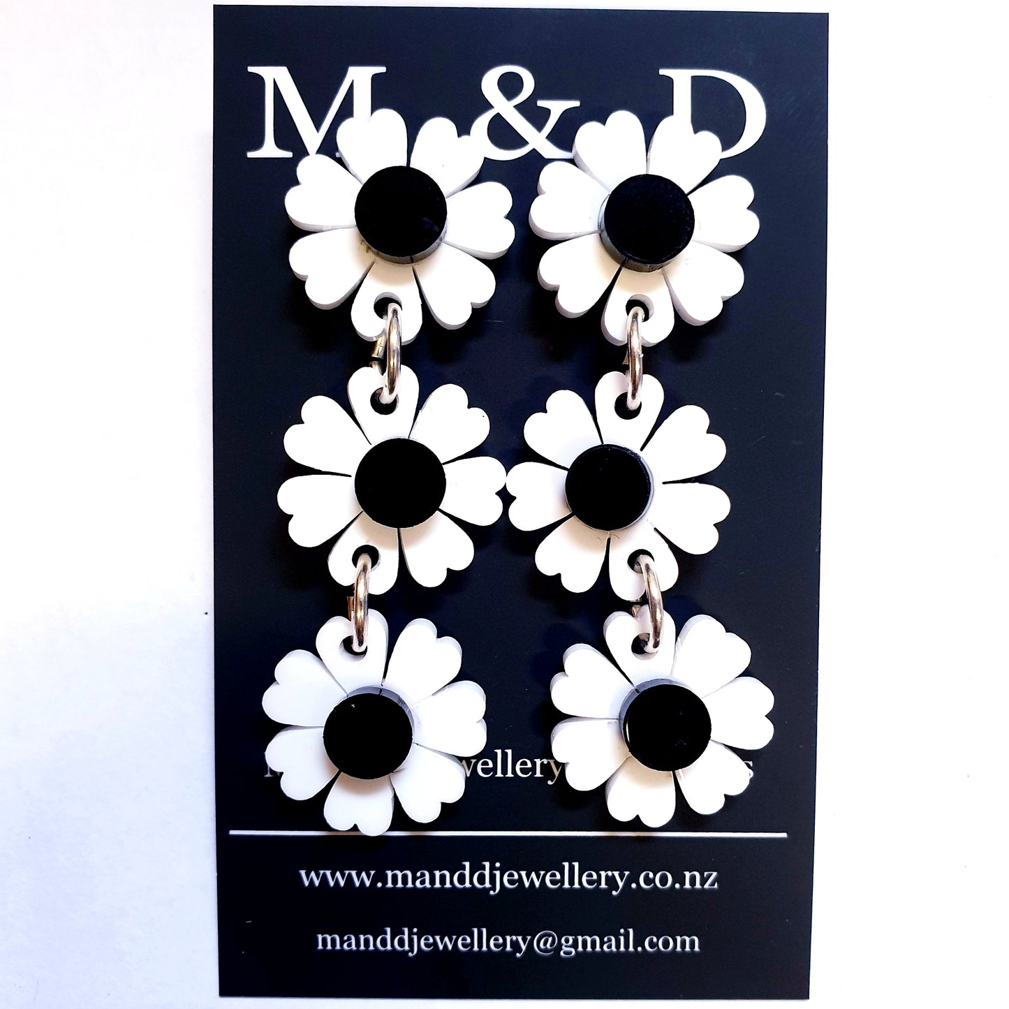 Daisy Chain Stud Dangles