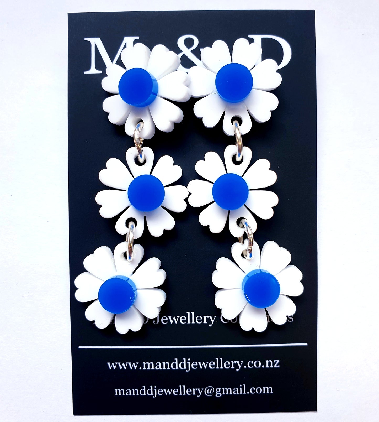 Daisy Chain Stud Dangles