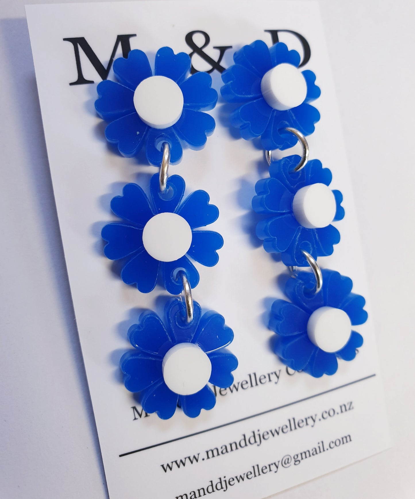 Daisy Chain Stud Dangles