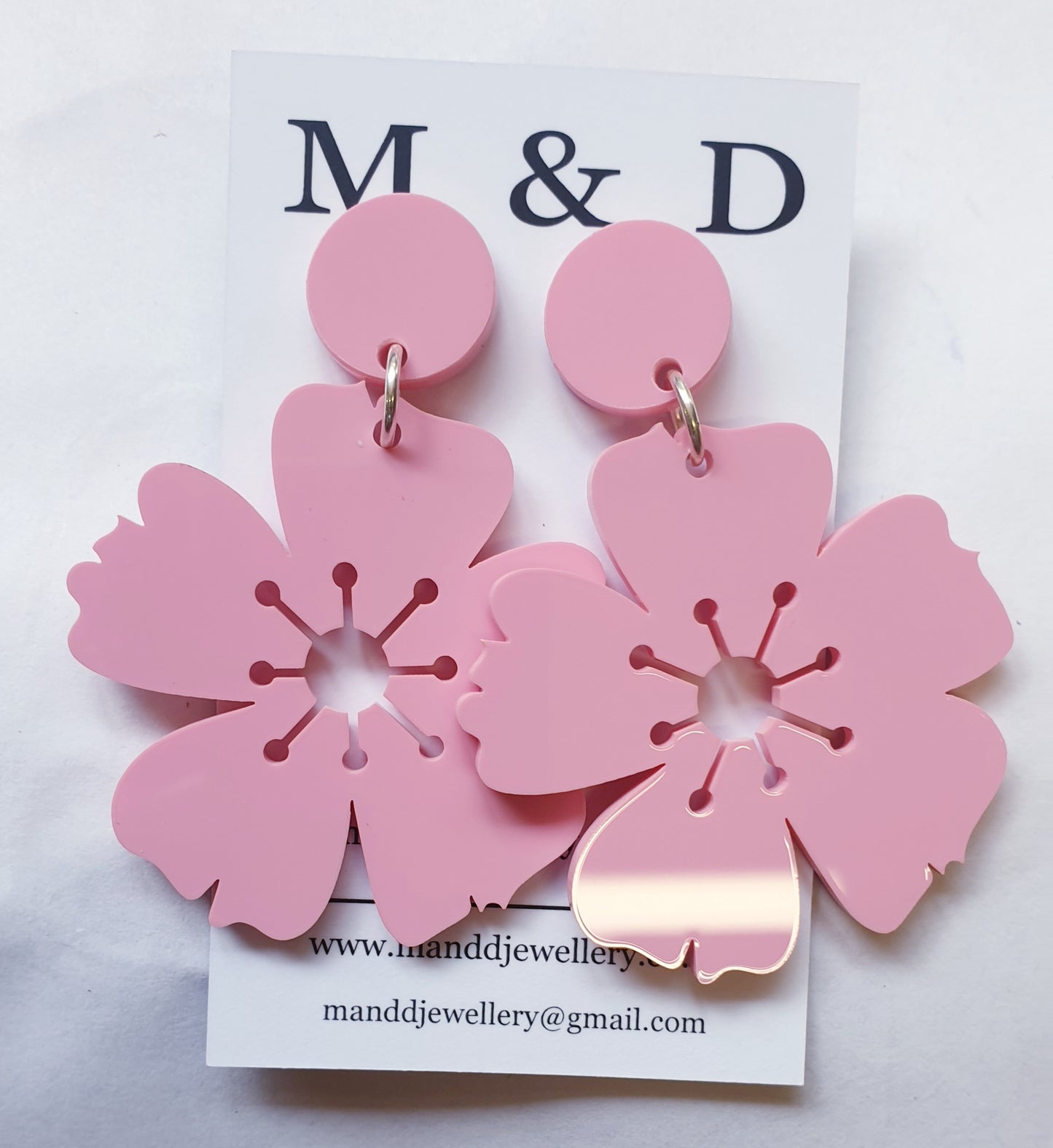 Blossom Stud Dangle Earrings