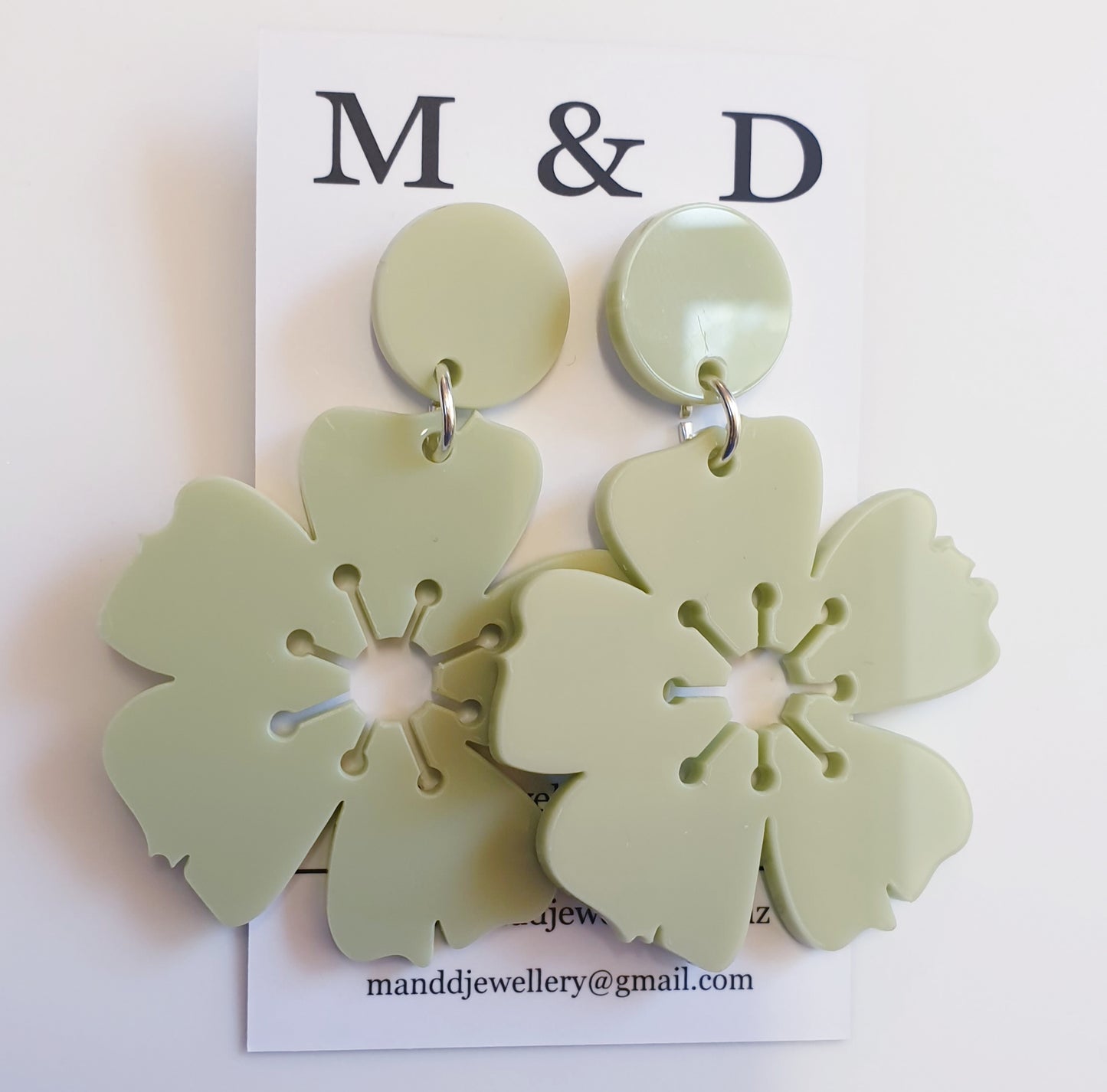 Blossom Stud Dangle Earrings