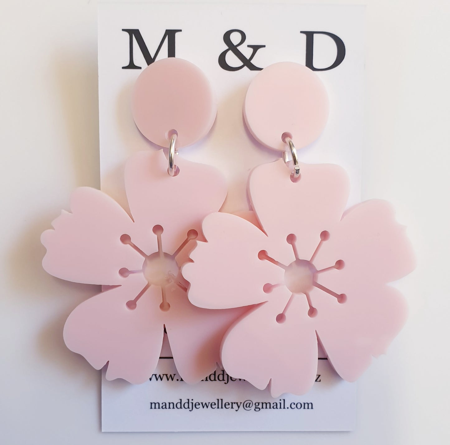 Blossom Stud Dangle Earrings