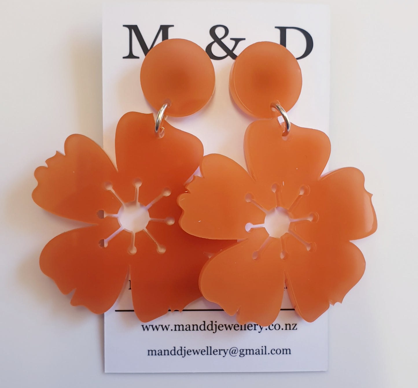 Blossom Stud Dangle Earrings