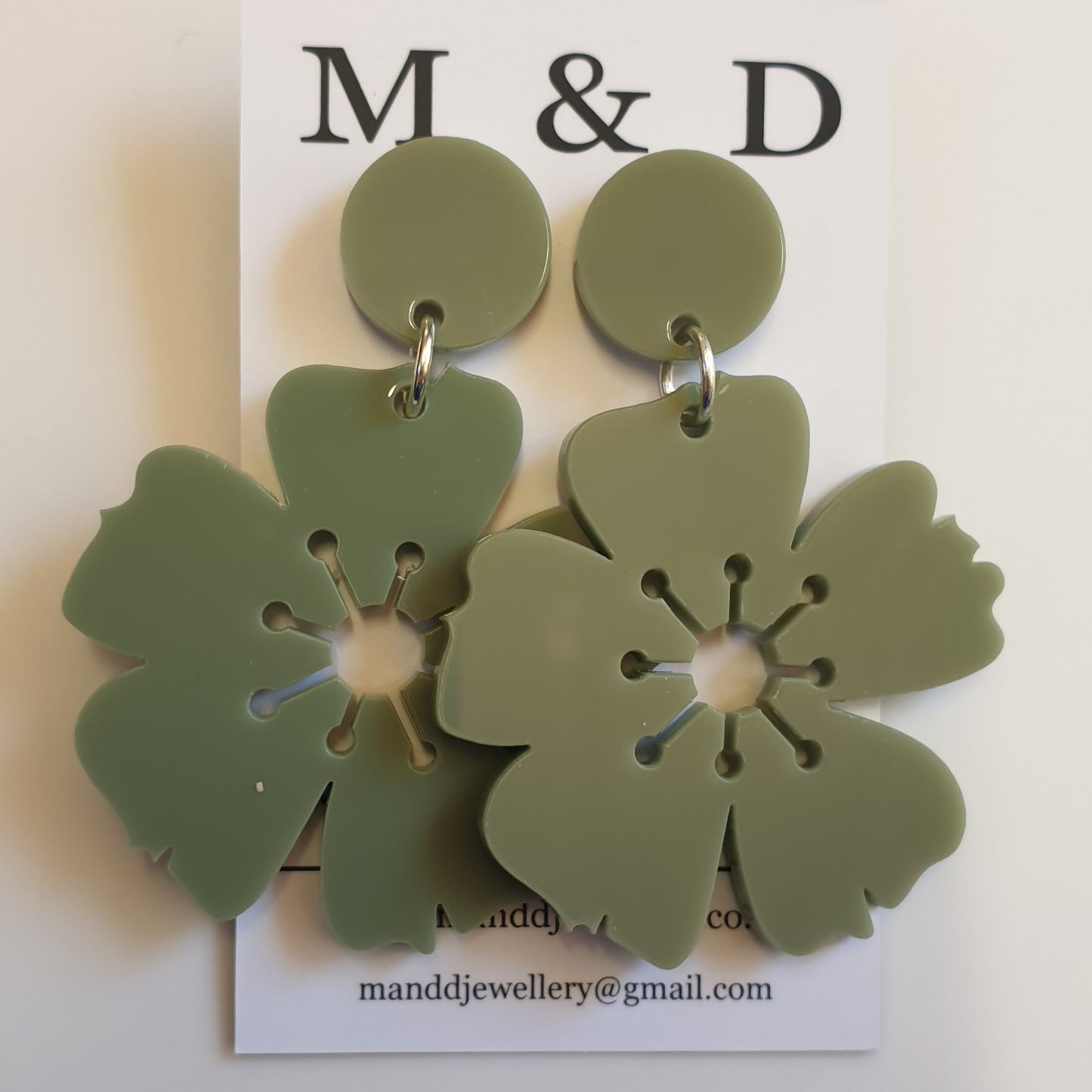 Blossom Stud Dangle Earrings