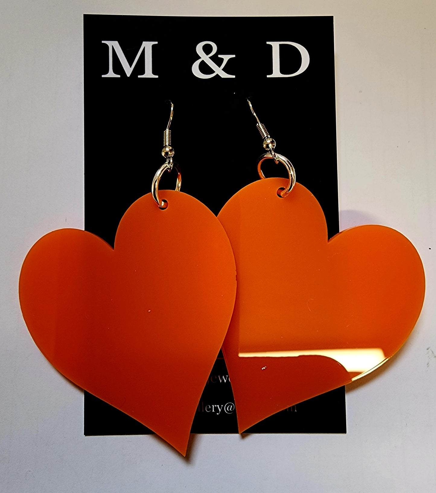 Hearts Solid Earrings Dangles