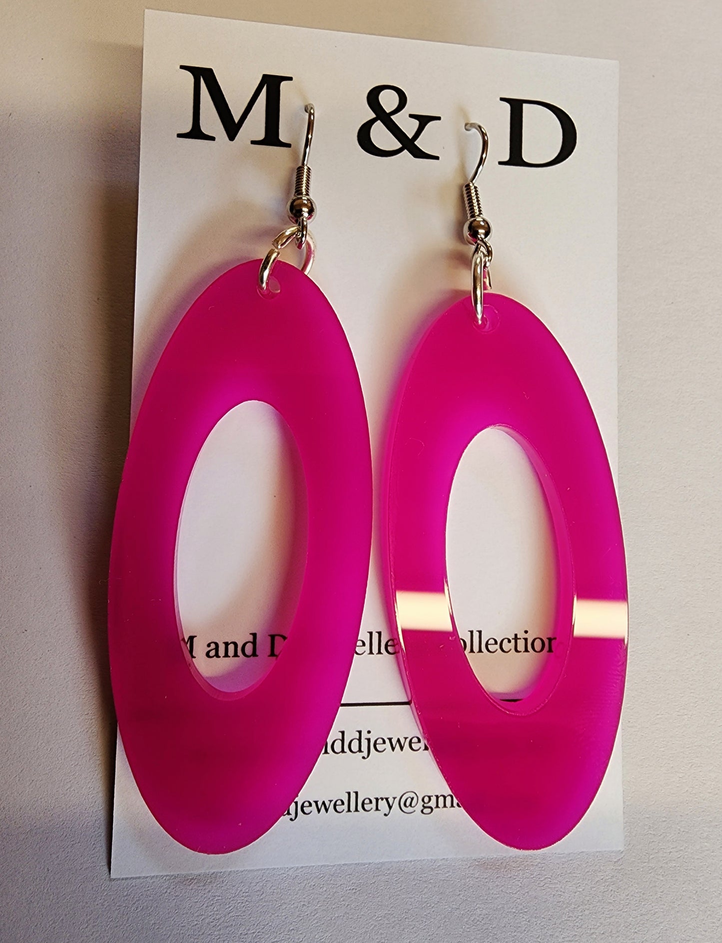 Oval Earrings Dangles