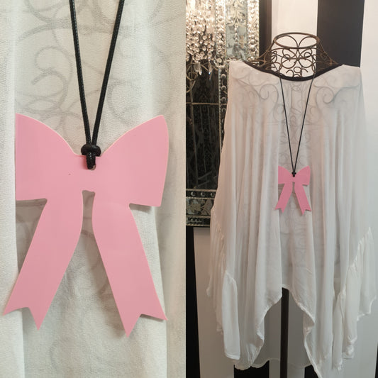Bow Statement Necklace