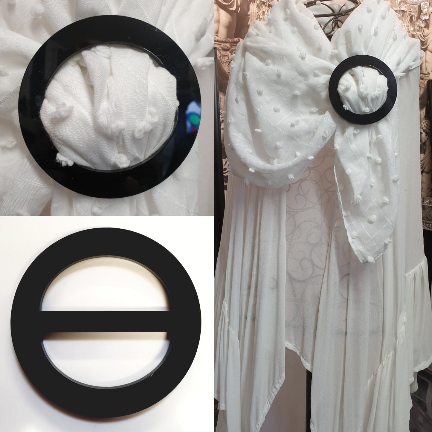 Scarf Buckle Circle