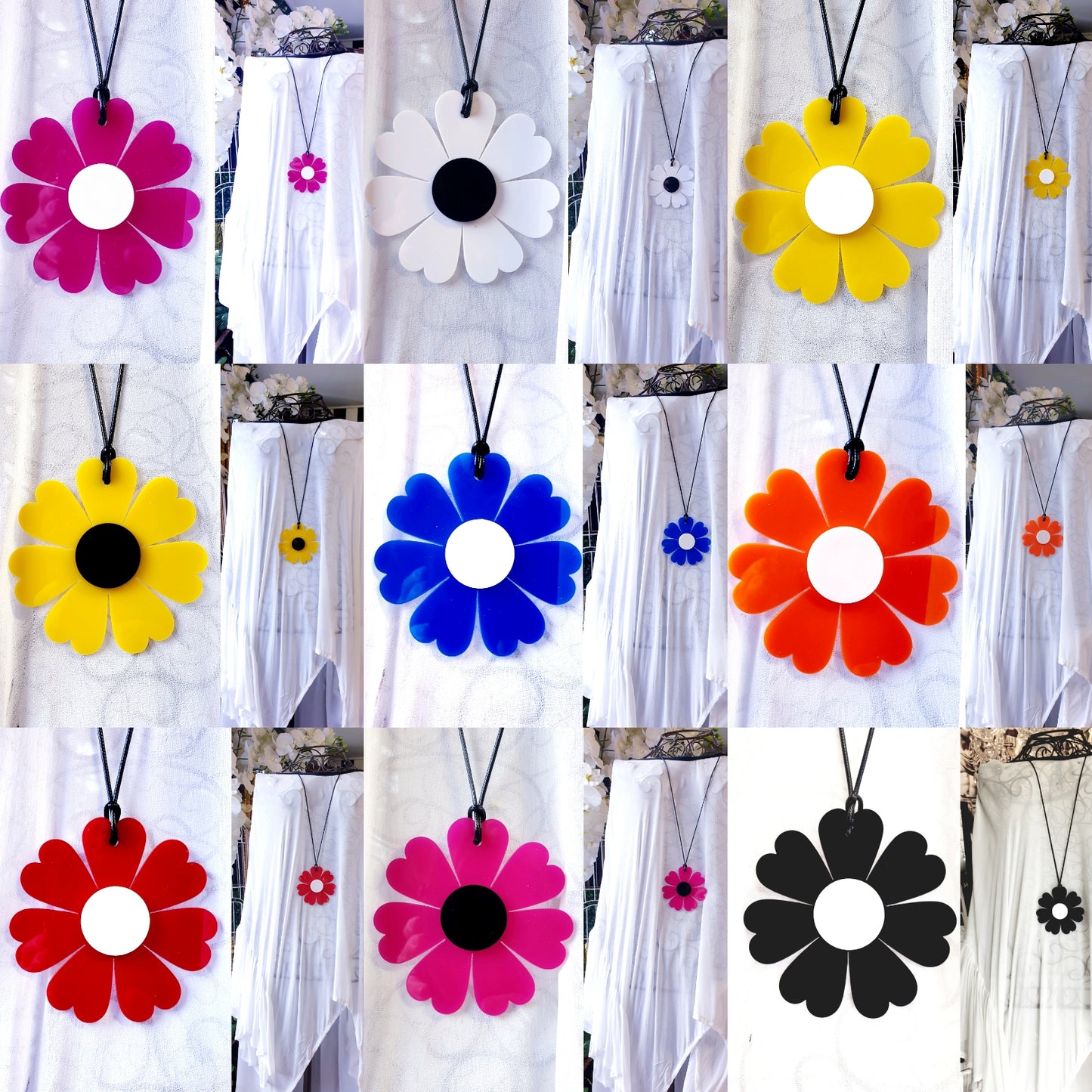 Daisy Statement Necklace