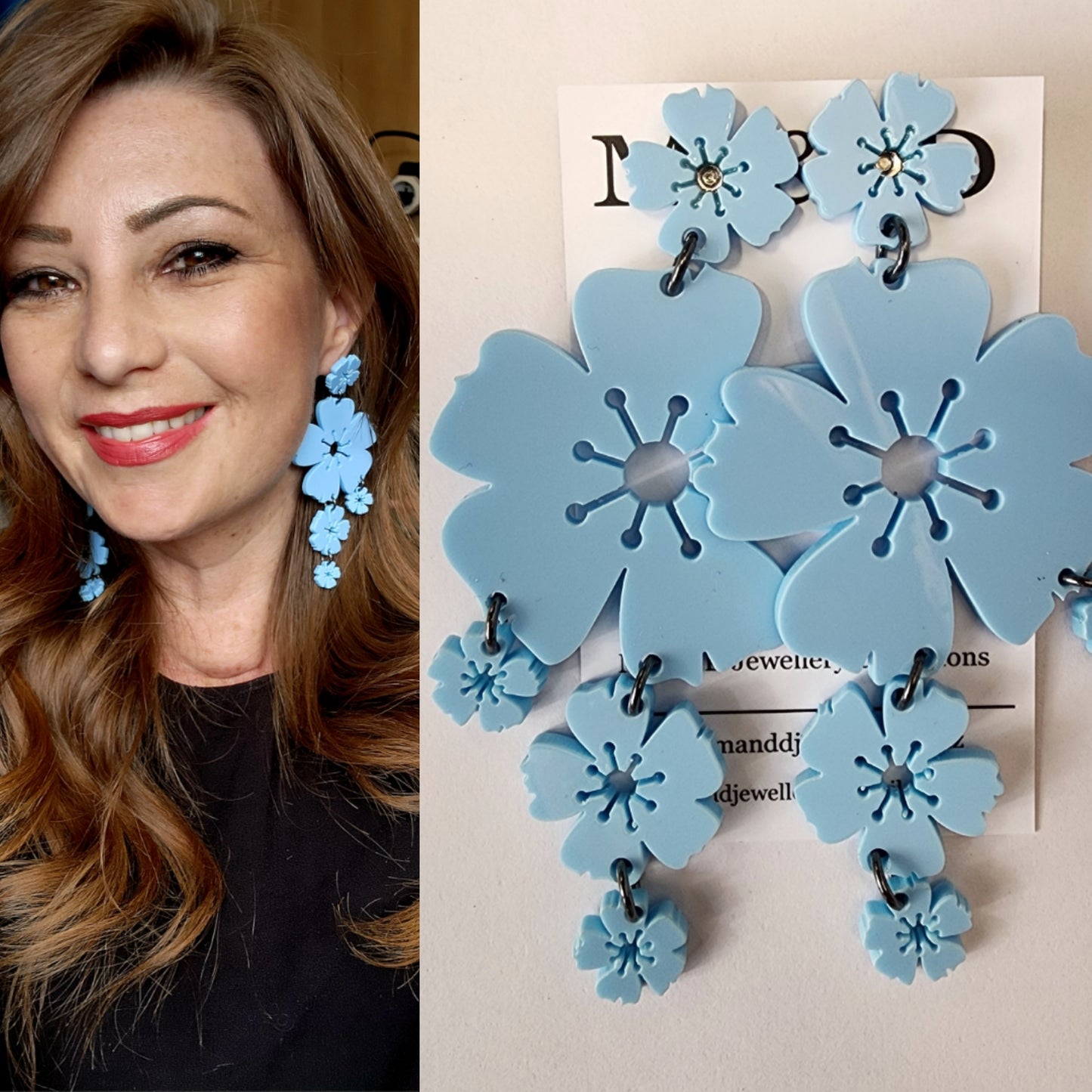 Blossom Chandelier Earrings SDBC