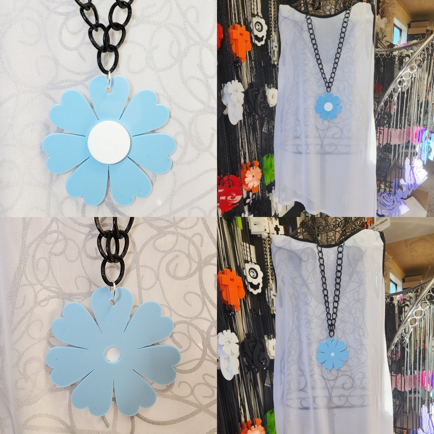 Daisy Statement Necklace