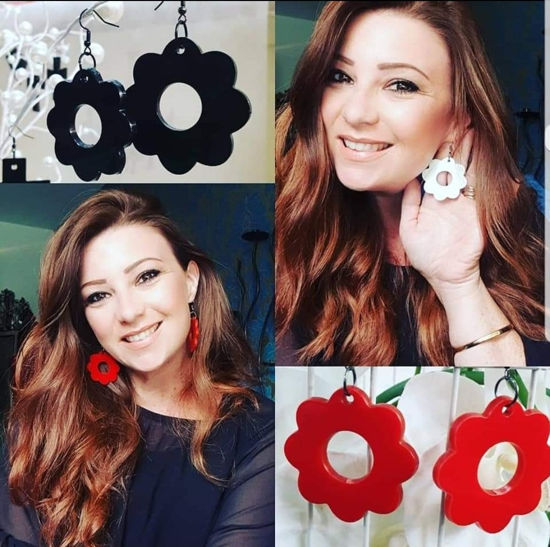 Flower Power Dangles Earrings